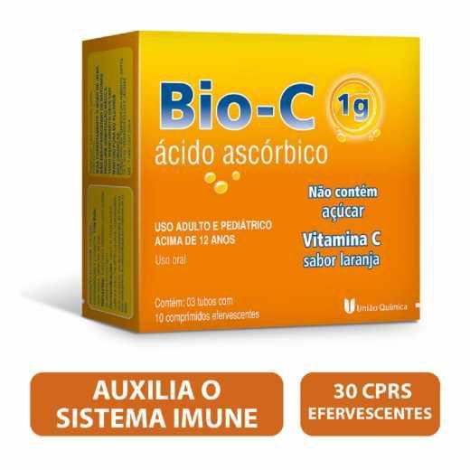 Imagem de Vitamina C 1G Bio C 3x10un Comprimidos efervescentes