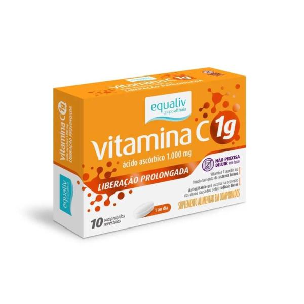 Imagem de Vitamina C 1g Liberação Prolongada Equaliv 30 Comprimidos