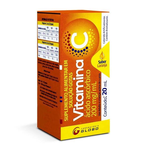 Imagem de Vitamina c 200mg/ml com 20ml