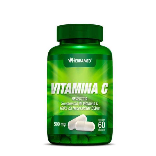 Imagem de VITAMINA C 500 mg - 60 CÁPSULAS - Herbamed