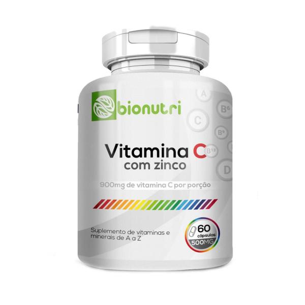 Imagem de Vitamina C 60 Caps 500 Mg - Bionutri