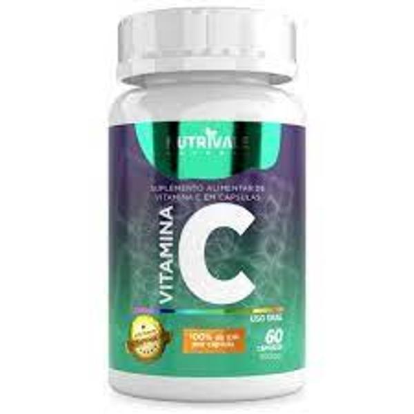 Imagem de Vitamina C 60 Cápsulas 500mg Nutrivale