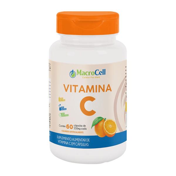 Imagem de Vitamina C 60 Cápsulas MacroCell