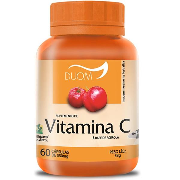 Imagem de Vitamina C 60cps (1 ao dia) Duom