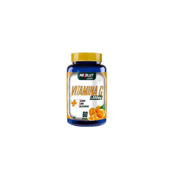 Imagem de Vitamina C com Zinco, ZMA e Glutamina 60 cápsulas - Absolut Nutrition