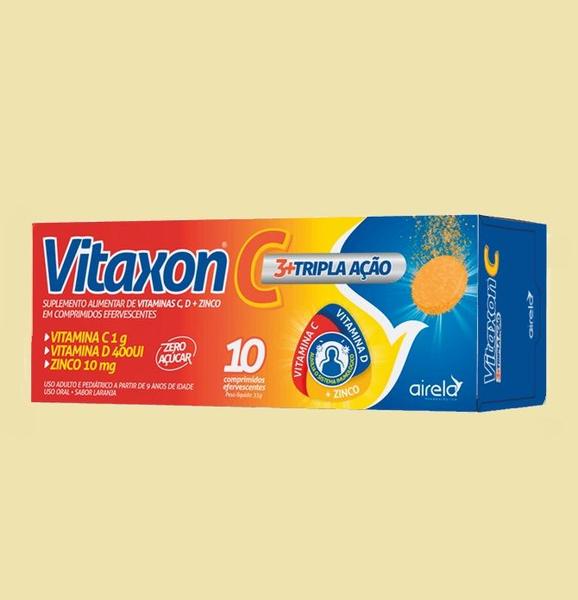 Imagem de Vitamina C+E+Zinco Vitaxon Tripla Ação - Airela