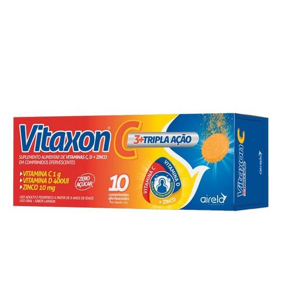 Imagem de Vitamina C+E+Zinco Vitaxon Tripla Ação - Airela