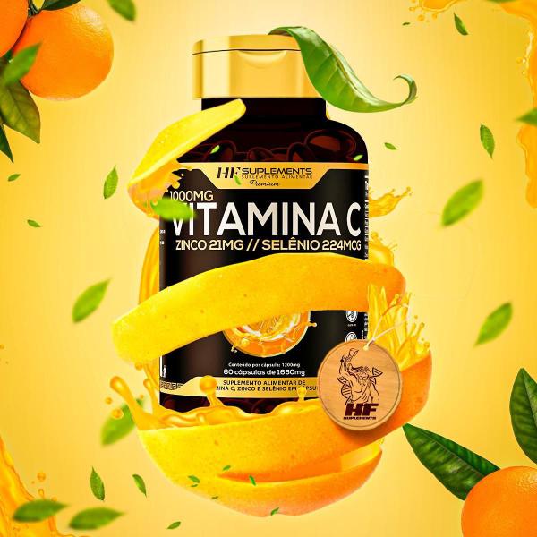 Imagem de Vitamina C Premium 60 Caps Hf Suplementos