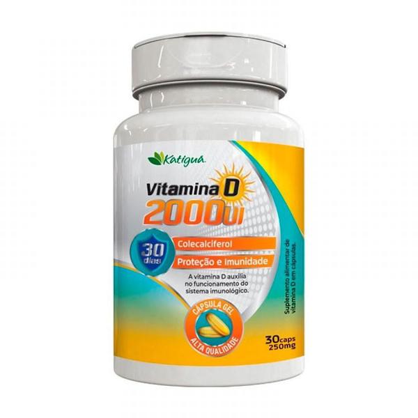 Imagem de Vitamina d 2000ui com 30 cápsulas