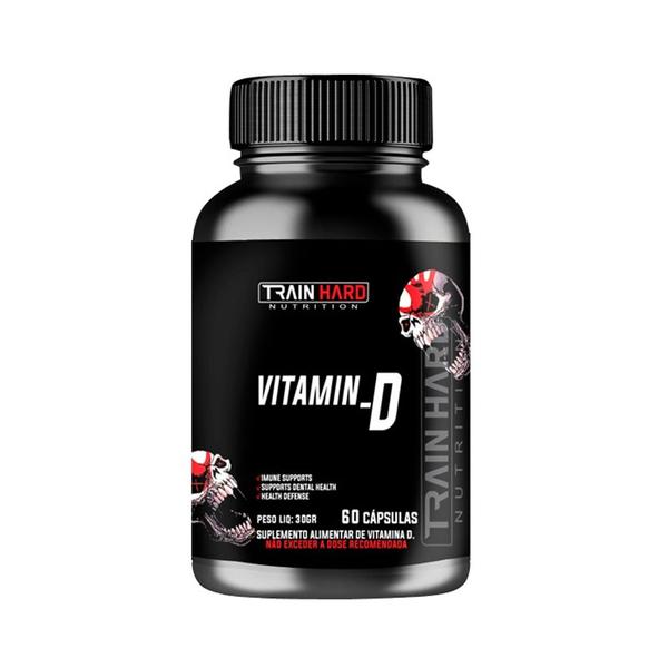 Imagem de Vitamina D 60 Cápsulas - Train Hard Nutrition