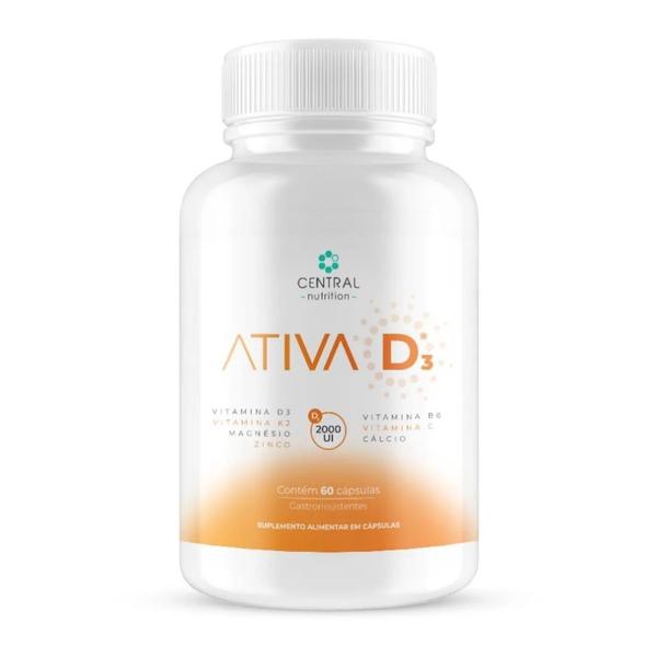 Imagem de Vitamina D Ativa D3 - Central Nutrition