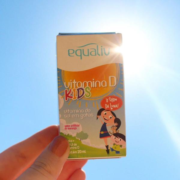 Imagem de Vitamina D Infantil Equaliv Sabor Morango 20ml - Althaia