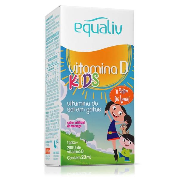 Imagem de Vitamina D Infantil Equaliv Sabor Morango 20ml - Althaia