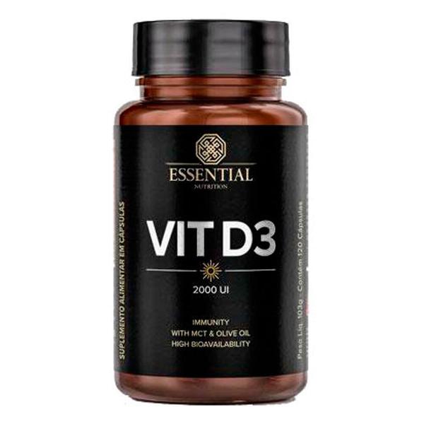 Imagem de Vitamina D VIT D3 Essential Nutrition 120 caps