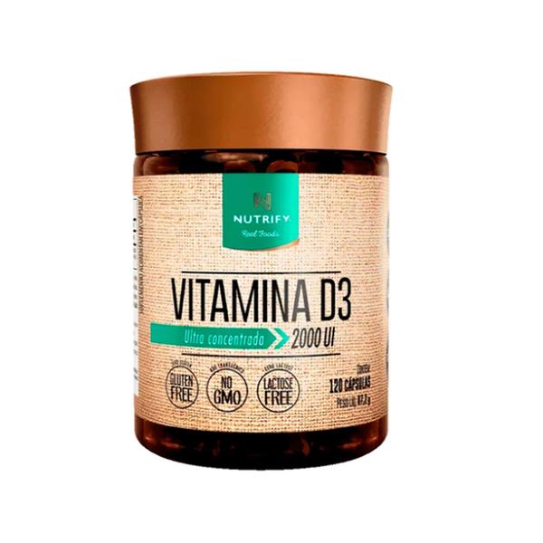 Imagem de Vitamina D3 120 Cápsulas - Nutrify