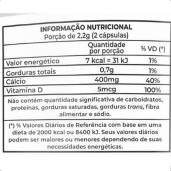 Imagem de Vitamina D3 2000UI 120 Capsulas New Nutrition