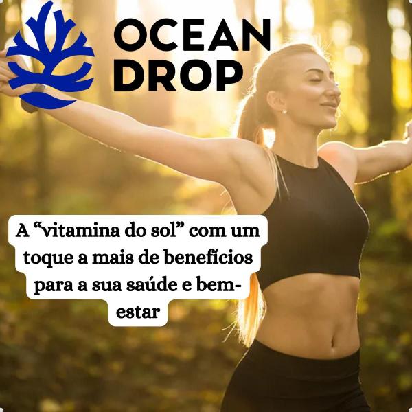Vitamina D3 + K2 Vegano 120 Doses 30ml Ocean Drop Imagem de Vitamina D3 + K2 Vegano 120 Doses 30ml Ocean Drop