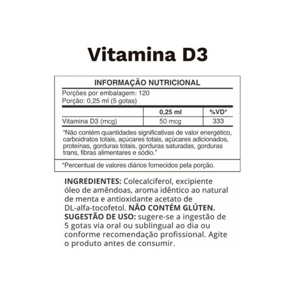 Imagem de Vitamina d3 ocean drop 30ml