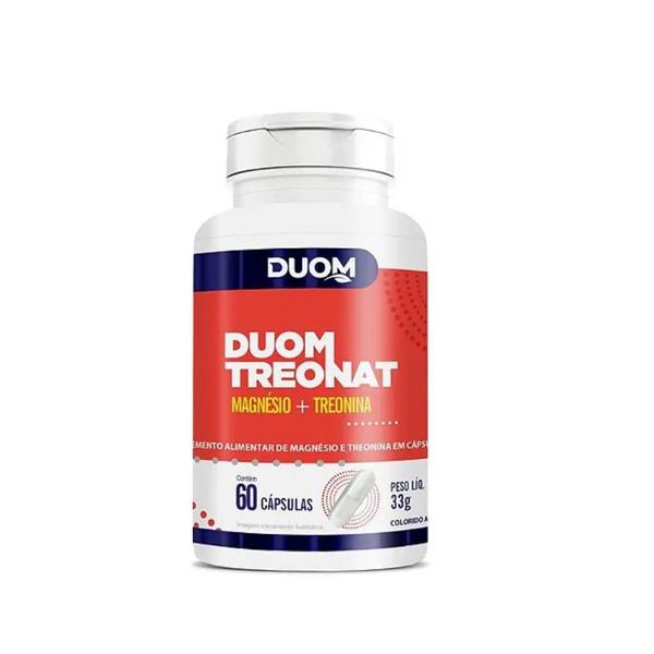 Imagem de Vitamina Duom Treonat Mágnésio   Treonina 60 Cps - Duom