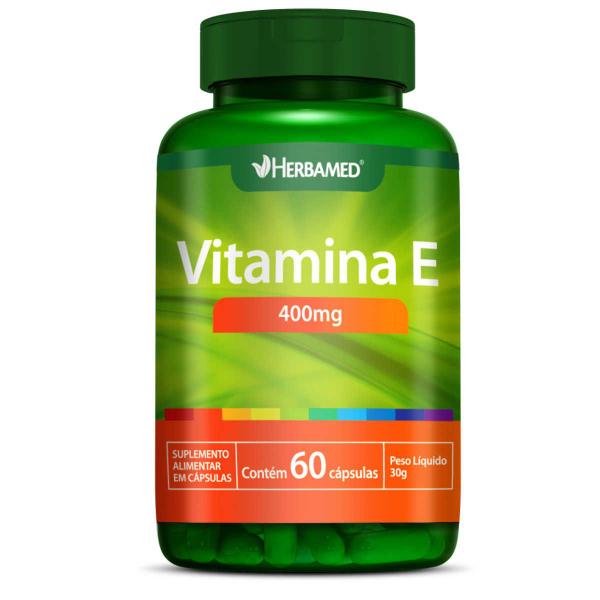 Imagem de Vitamina E 400mg 60 Capsulas Herbamed