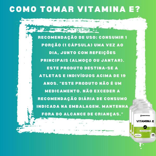 Imagem de Vitamina E Antioxidante 120 Capsulas New Nutrition