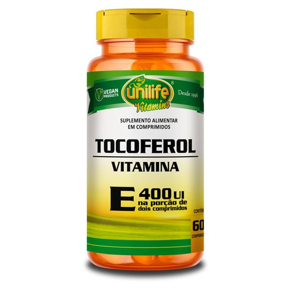 Imagem de Vitamina E Tocoferol Unilife 60 Comprimidos