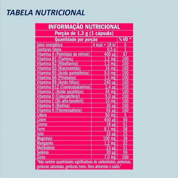 Imagem de Vitamina Equaliv Nutri Mulher Imunidade 60 Cps - Althaia