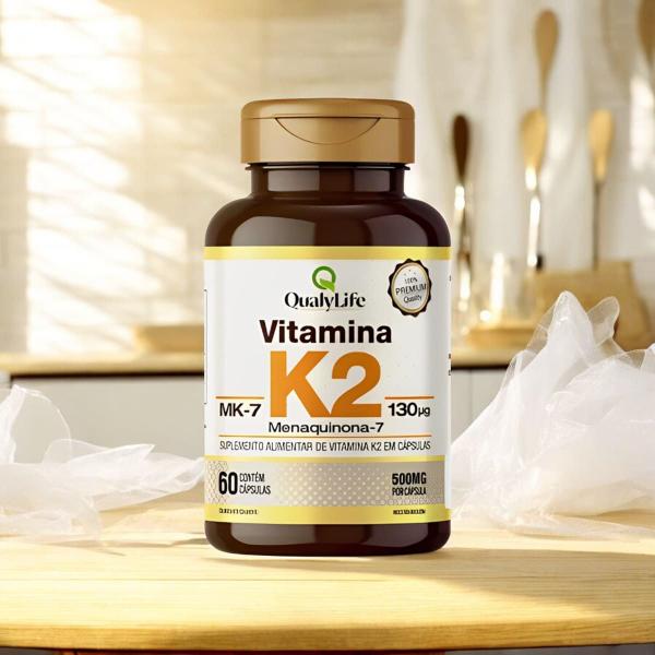 Imagem de Vitamina K2 2 X 60 Cápsulas Qualylife