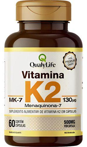 Imagem de Vitamina K2 60 Cápsulas Qualylife