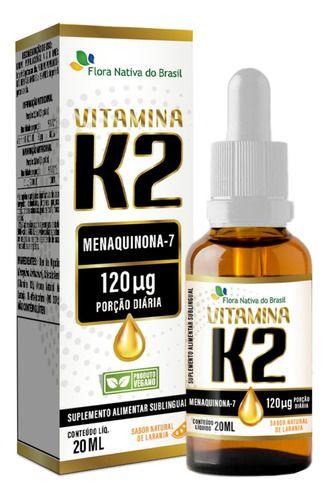 Imagem de Vitamina K2 em Gotas 6 X 20ml Flora Nativa