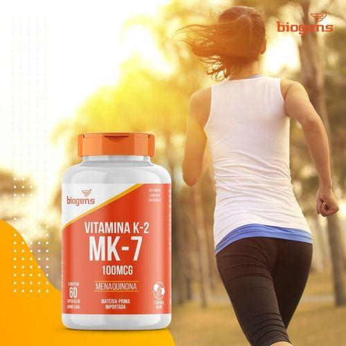 Imagem de Vitamina K2 Mk-7, ( Mk7 ) 60 Cáps, 100 Mcg, Biogens