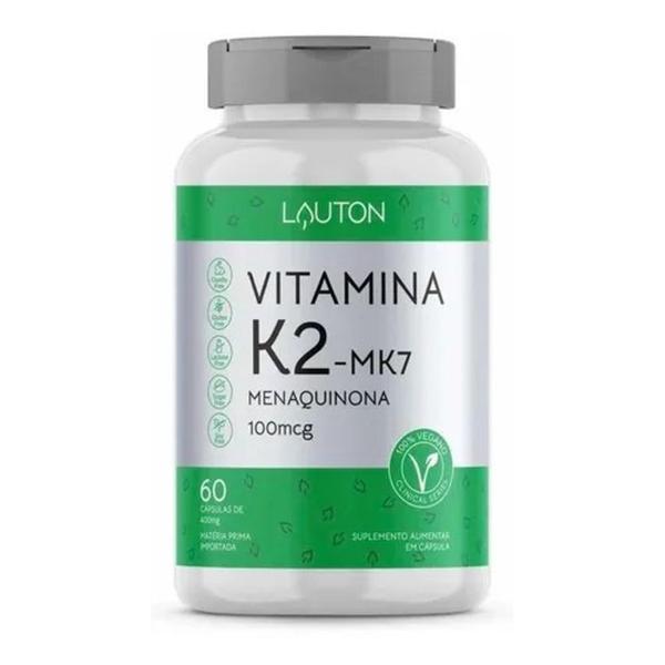 Imagem de Vitamina k2 (mk7) - 60 comprimidos - Lauton Nutrition