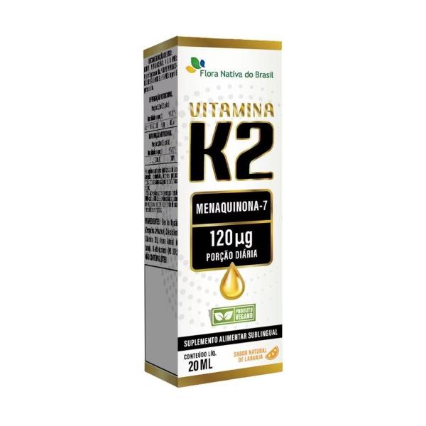 Imagem de Vitamina K2 Sabor Laranja 20ml Flora Nativa