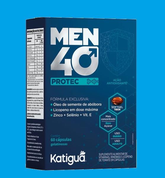 Imagem de Vitamina Men 40 Protect Suplemento Em 30 capsulas - Katiguá