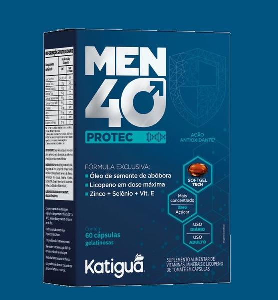 Imagem de Vitamina Men 40 Protect Suplemento Em 30 capsulas - Katiguá