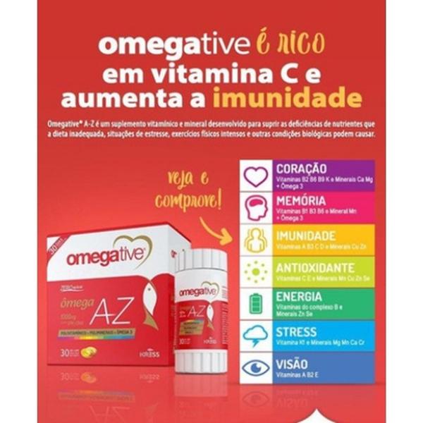 Imagem de Vitamina Omegative de A a Z com Ômega - 30 Cápsula - Kress