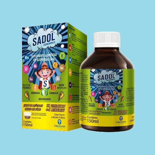 Imagem de Vitamina Suplemento Infantil Sadol 150ml  Catarinense