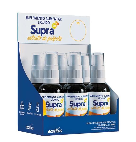 Imagem de Vitamina Supra SH Spray Laranja C/6 Unidades 30ml - Ecofitus