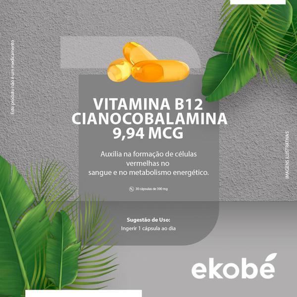 Imagem de Vitaminas B12 Metabolismo Energético 30 Cápsulas