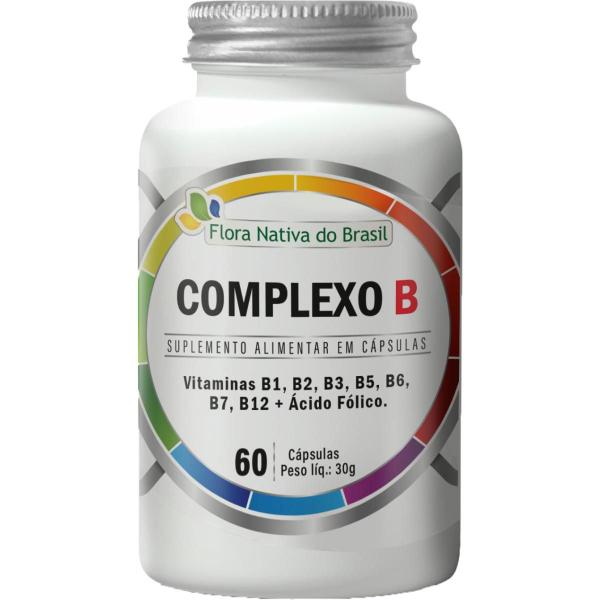 Imagem de Vitaminas Complexo B 2 X 60 Cápsulas 500mg - Flora Nativa