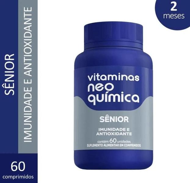 Imagem de Vitaminas Neo Química Sênior com 60 Comprimidos