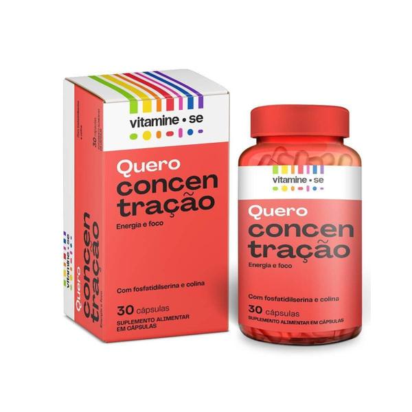 Imagem de Vitamine-se Quero Concentração 30 Cápsulas