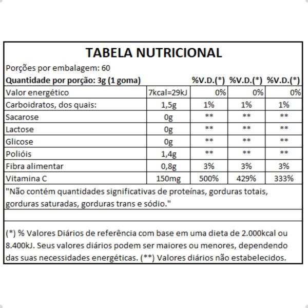 Imagem de Vitamini C Imunidade Infantil Gummy 60 gomas 180g Essential