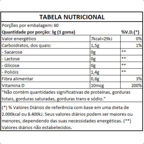 Imagem de Vitamini D3 (60 gomas 3g) 180g Essential Nutrition