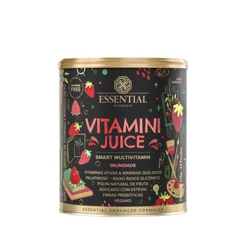 Imagem de Vitamini Juice Sabor Morango Essential Nutrition 276g