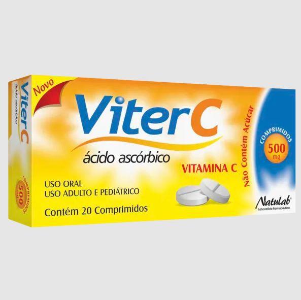 Imagem de Viter C 500mg com 20 comprimidos