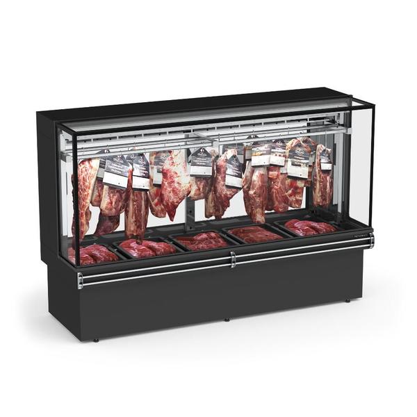 Imagem de Vitrine Estufa Vanguard Plus Cvpq750 Preto Com Led 127V Refrimate