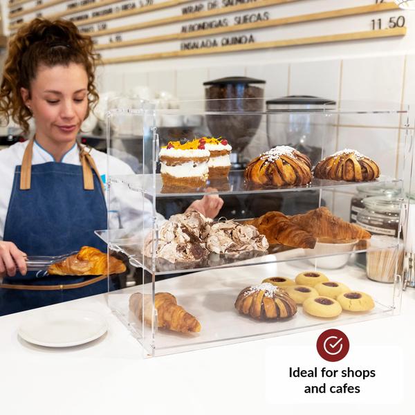 Imagem de Vitrine para Padaria ODOXIA - Expositor de Acrílico para Balcão