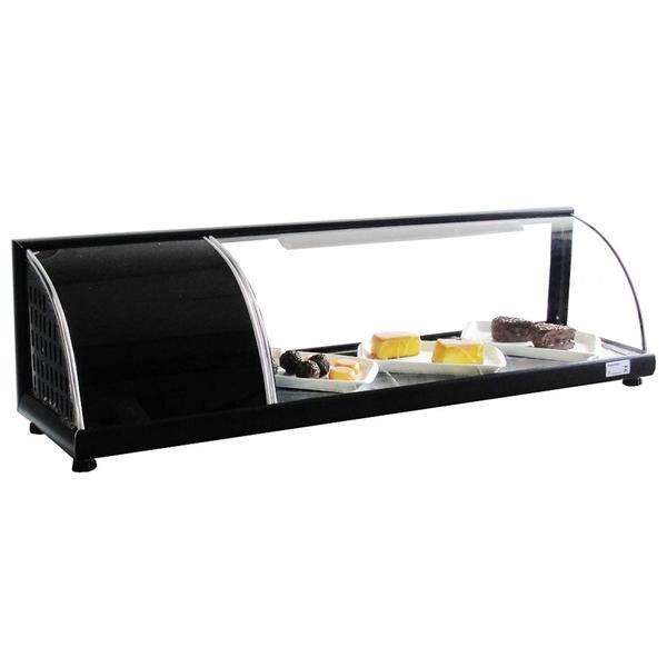 Vitrine Refrigerada Para Doces 1,30m Preto - 127V - Omega Imagem de Vitrine Refrigerada Para Doces 1,30m Preto - 127V - Omega