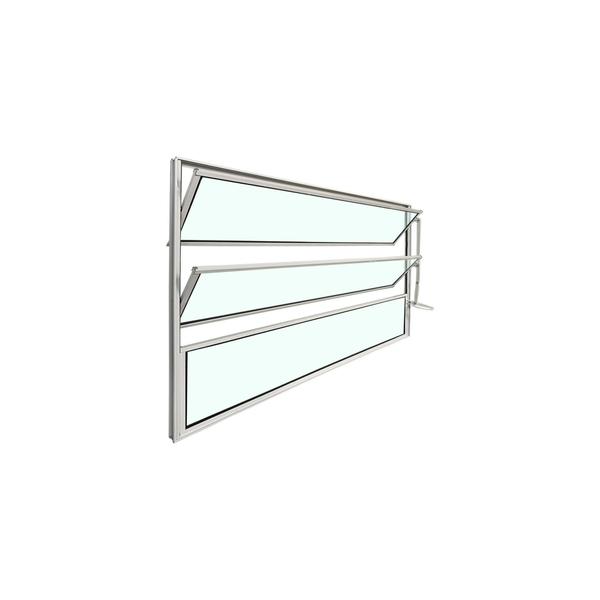 Vitro Basculante Branco 60 X 100 Vidro Liso - Brecorimo Imagem de Vitro Basculante Branco 60 X 100 Vidro Liso
